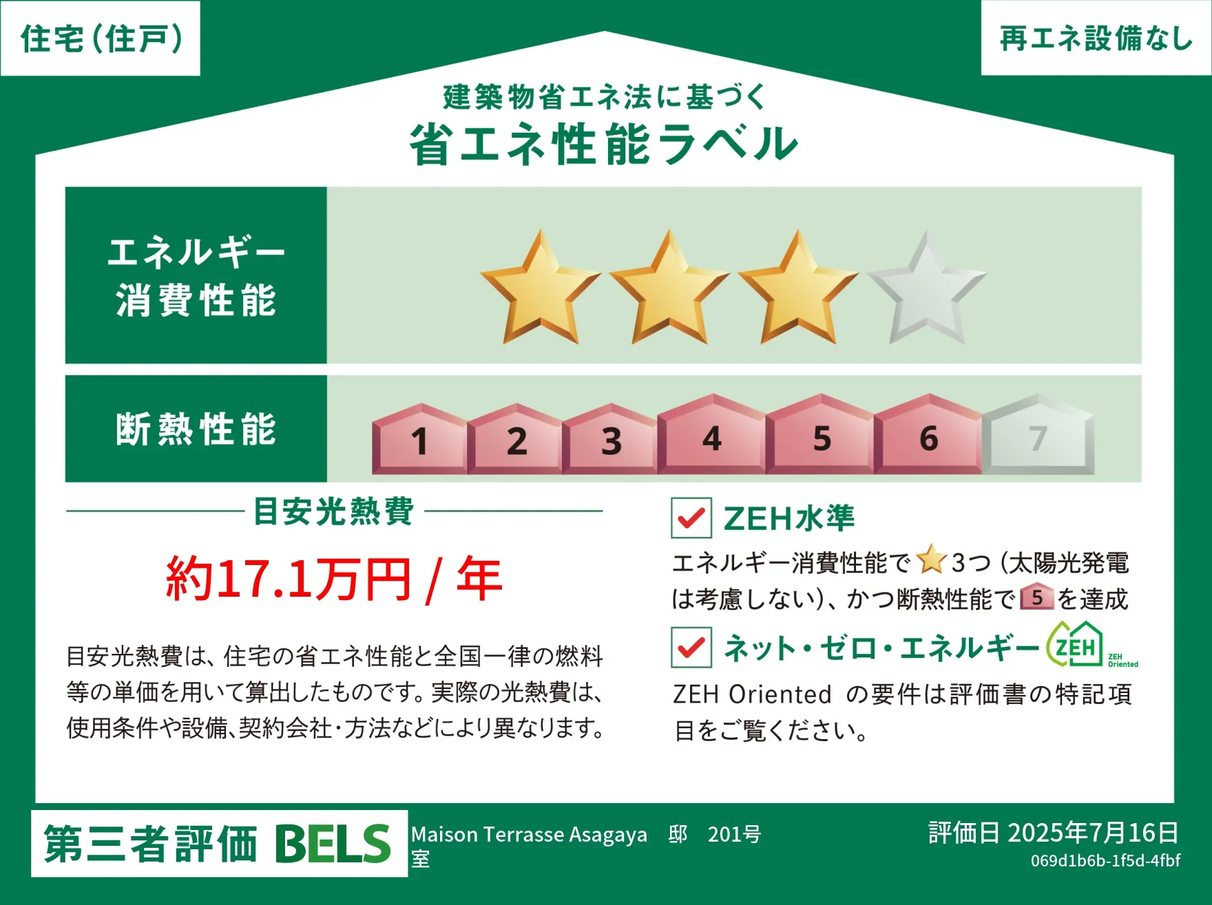 BELS評価書